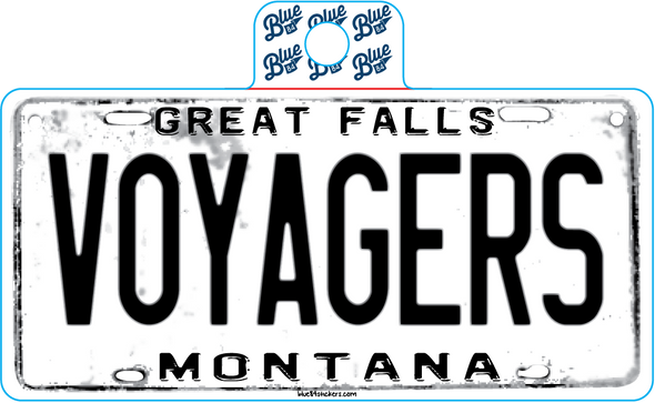 License Plate Sticker