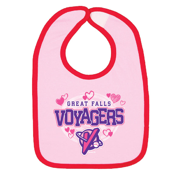 Pink Baby Bib