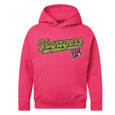 Youth Pink Vintage Hoodie