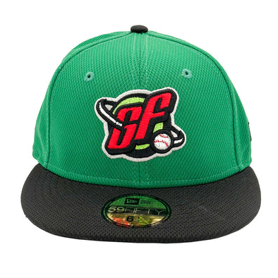 Green & Black BP Mesh Fitted Hat